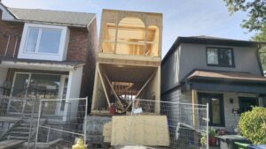 Main floor extension