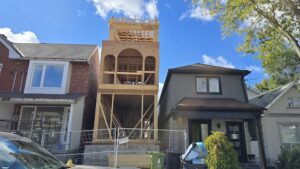 Second-storey home addition