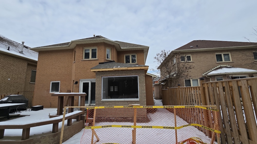 Main floor extension